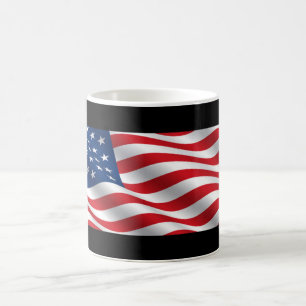 American Flag Coffee Mug