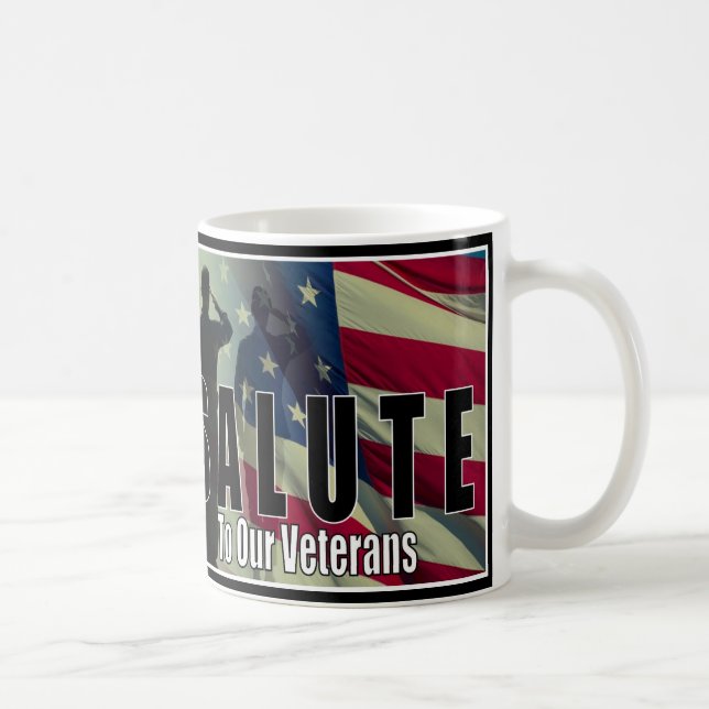 American Flag Coffee Mug (Right)