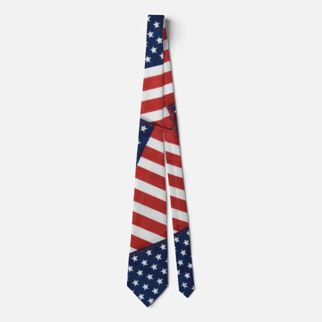 American flag collection tie (Front)
