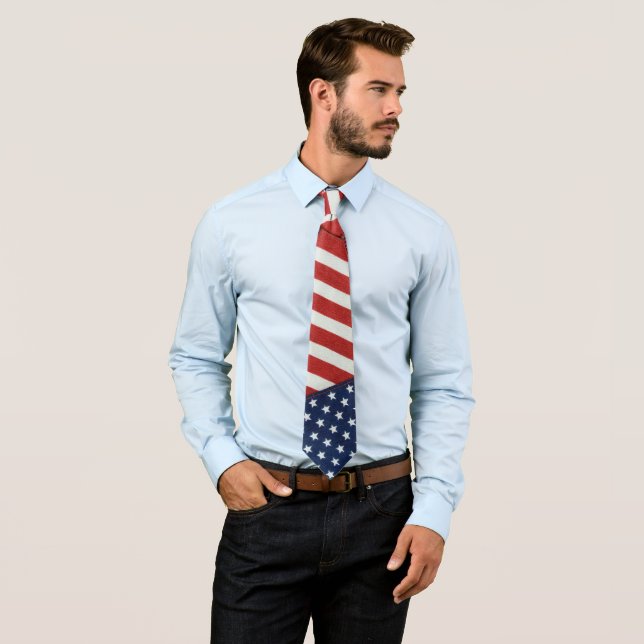 American Flag Collection Tie (In Situ)
