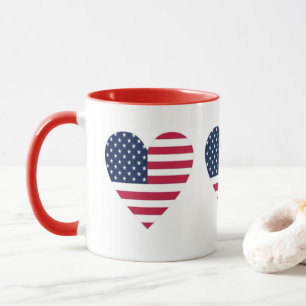 American Flag Combo Mug