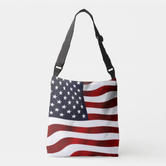 American Flag Crossbody Bag