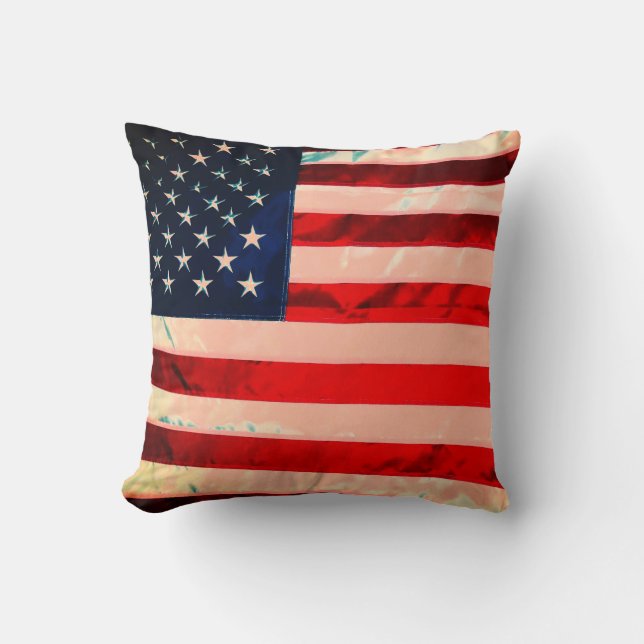 American Flag Cushion (Front)