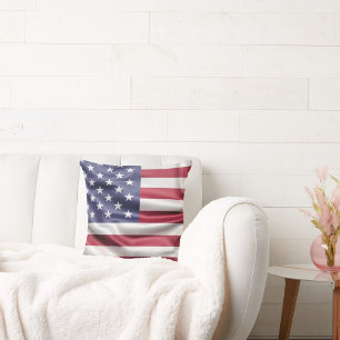American Flag Cushion