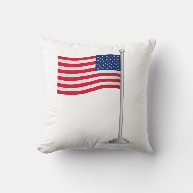 american flag cushion (Front)