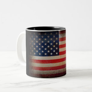 American Flag Custom Mug Coffee, Milk or Tea