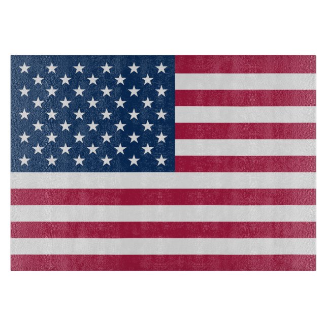 American flag cutting board (Front)