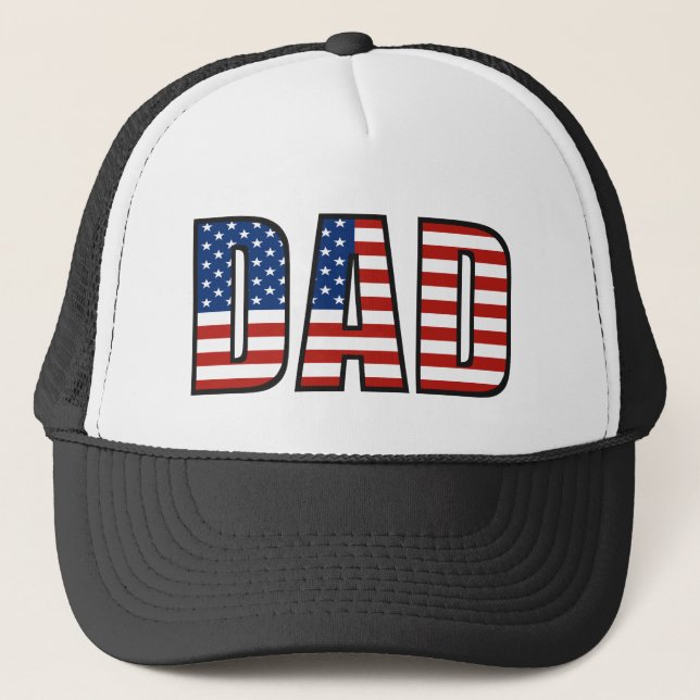 American Flag Dad Hat (Front)