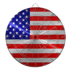 American Flag Dartboard