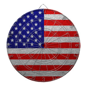 American Flag Dartboard