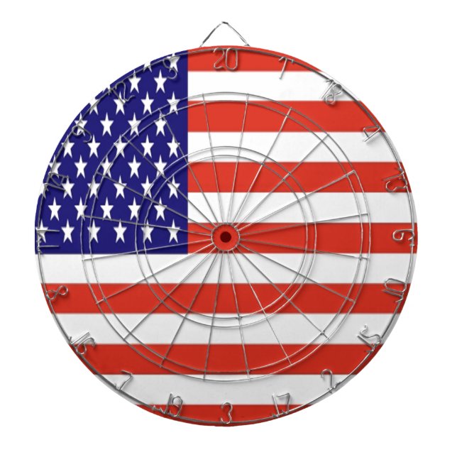 American flag dartboard (Front)
