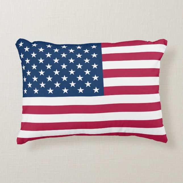 American flag decorative cushion (Front)