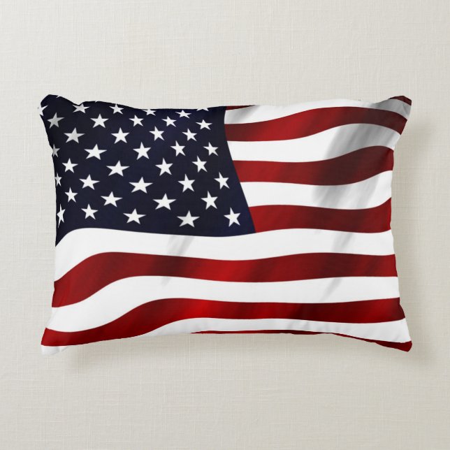 American Flag Decorative Cushion (Front)