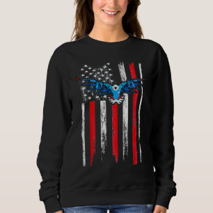 American Flag Demolition Ranch Sweatshirt