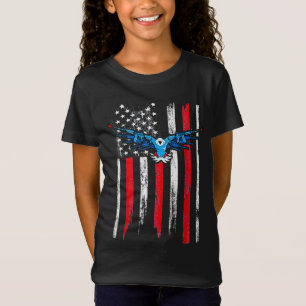 American Flag Demolition Ranch T-Shirt