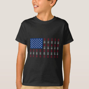 American Flag Disc Golf Player Men Women Fourth Of T-Shirt