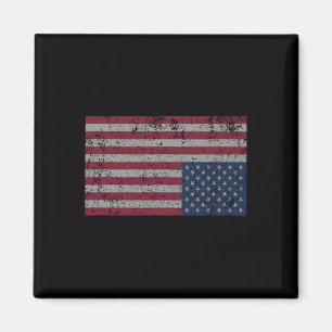 American Flag Distress Upside Down United States U Magnet