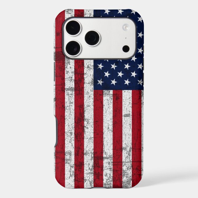 American Flag Distressed (Back)
