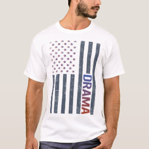 American Flag Drama T-Shirt