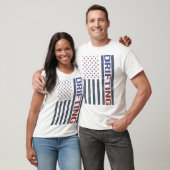 American Flag Drifting Drift T-Shirt (Unisex)