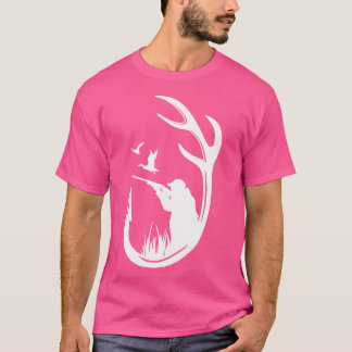 American Flag Duck Hunting Duck Hunter T-Shirt