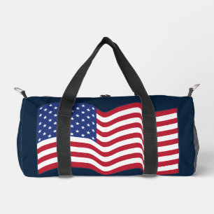 American Flag Duffel Bag