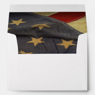 American Flag Envelope