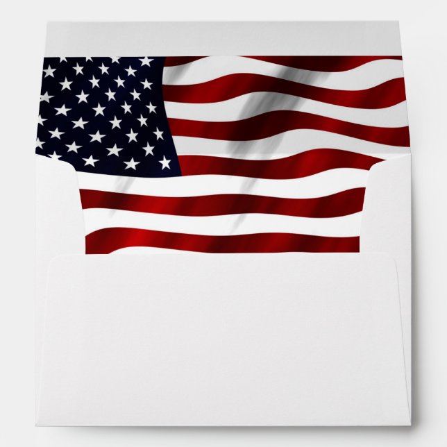 American Flag Envelopes (Back (Bottom))