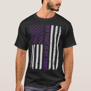 American Flag Epilepsy Awareness T-Shirt Tee Gift