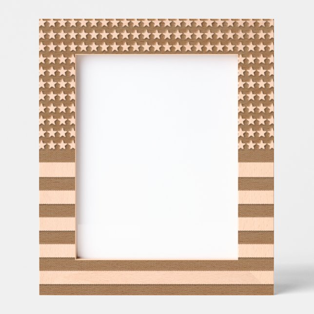 American Flag Etched Frames (Front)