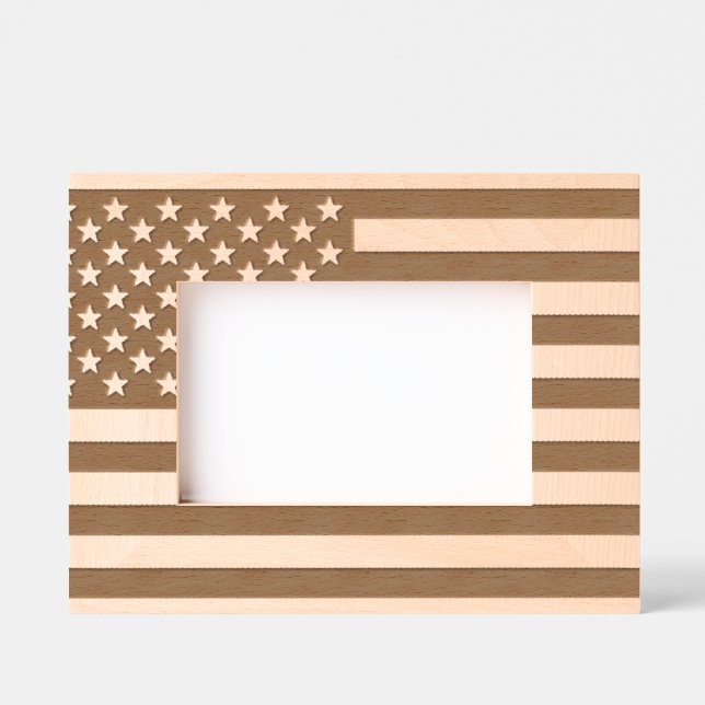 American Flag Etched Frames (Front)