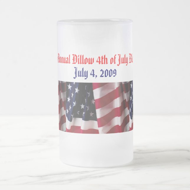 American Flag Event Mug Templates (Center)
