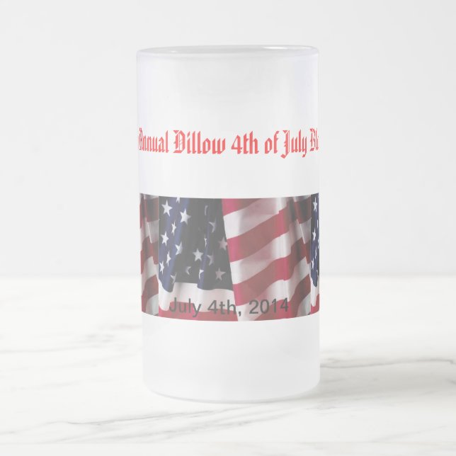 American Flag Event Mug Templates (Center)