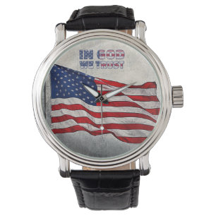 American Flag eWatch Watch