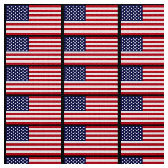 American Flag Fabric (Swatch)
