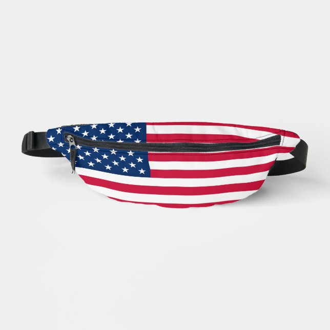 American Flag Fanny Pack USA (Front)