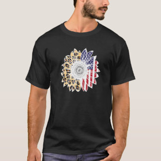 American Flag Firework Director American   T-Shirt