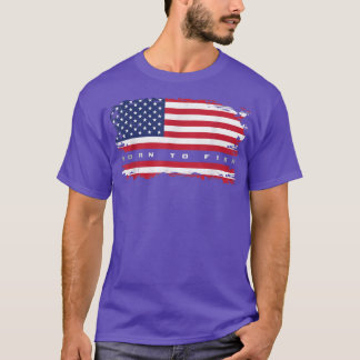 American Flag Fishing ApparelFishing 53  T-Shirt