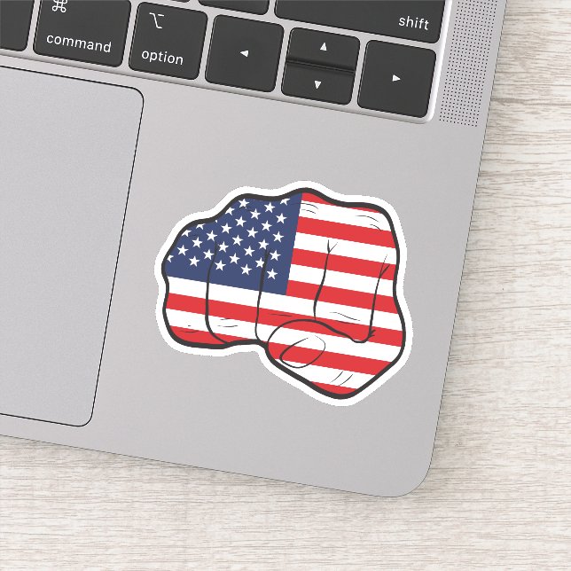 American Flag Fist (Detail)