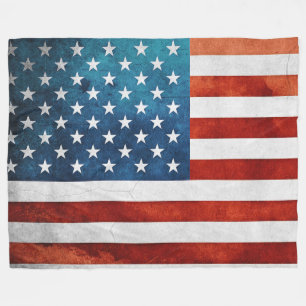 AMERICAN FLAG FLEECE BLANKET