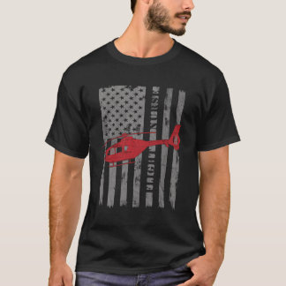 American Flag Flight Nurse Gift T-Shirt