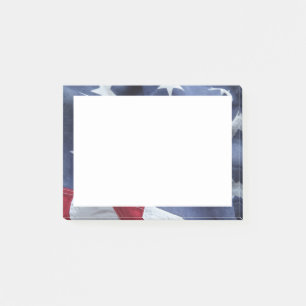 American flag flip post-it notes