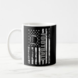 American Flag football Patriotic football Coffee Mug