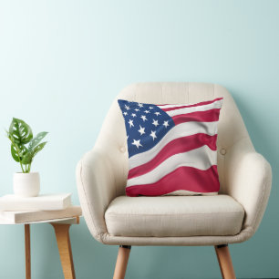 American Flag Freedom Cushion