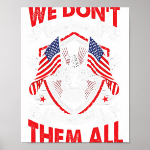 American Flag Freedom Love For Your Country Patrio Poster