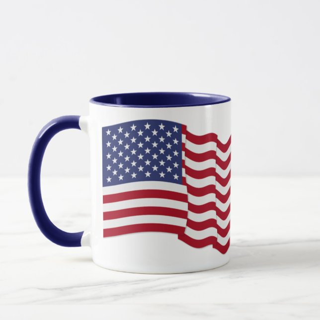 American Flag - Freedom! Mug (Left)