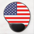 American flag gel mouse pad custom gift