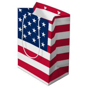 American Flag Gift Bag Patriotic