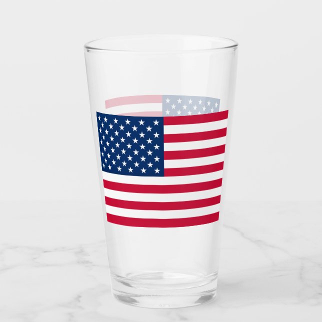 American Flag Glass USA (Front)