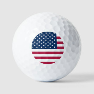 American Flag Golf Balls